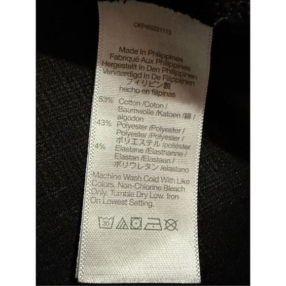 Madewell Cross-Front Flutter-Sleeve Mini Dress in Dark Nightfall Sz  M - Picture 11 of 11